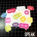 Studio L2E SPEAK stamp set